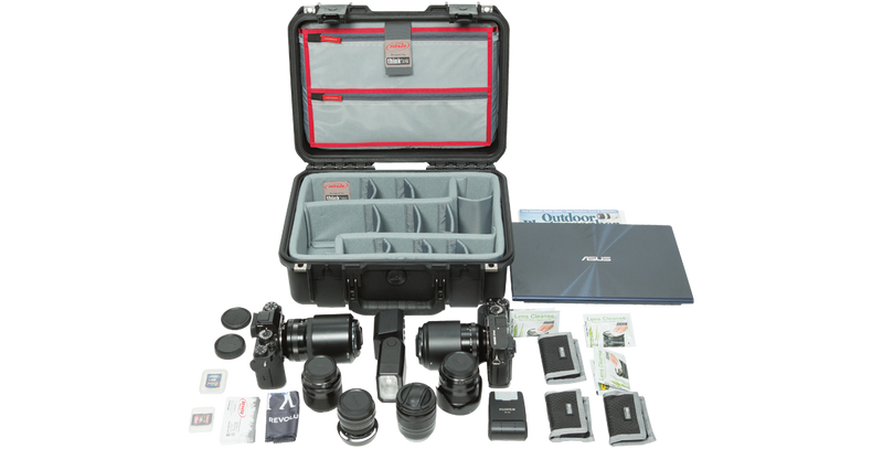 SKB Waterproof Case With Think Tank Designed Dividers & Lid Organizer 3I-1510-6DL