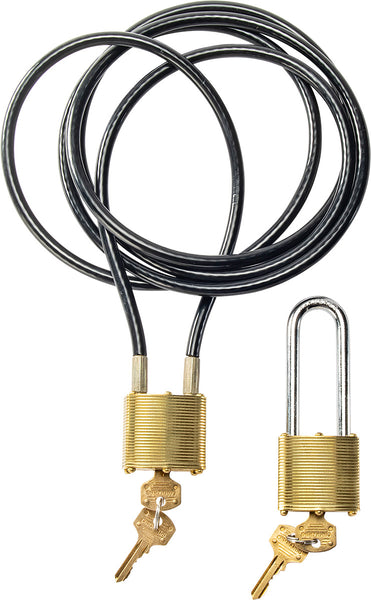 Pelican CL2 Cable Lock (2 Pack) | Heavy-Duty Security Cable Lock